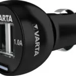 Varta Portable Car Charger Φορτιστής Αυτοκινήτου 17W 3.4A με Θύρες: 2xUSB Μαύρο Χρώμα 57931