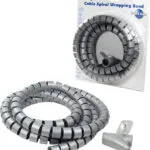 LogiLink Σπιράλ Καλωδίων Spiral Wrapping 25mm 2.5m Γκρι 1τμχ