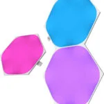 Nanoleaf Διακοσμητικό Φωτιστικό Shapes Hexagons Expansion 3-pack LED RGB Hexagon 3τμχ NL42-0001HX-3PK