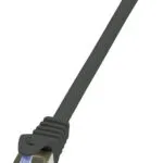 LogiLink S/FTP Cat.7 Καλώδιο Δικτύου Ethernet 10m Μαύρο 1τμχ CQ4093S