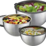 Gefu Mondi Σετ Δοχεία Φαγητού Inox Ασημί 89430 3τμχ