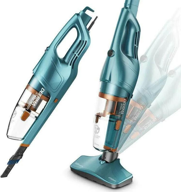 20210414132133_18430e80 Deerma DEM-DX900 Ηλεκτρική Σκούπα 2 σε 1 Stick & Χειρός 600W Τιρκουάζ - Image 1
