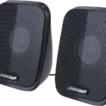 Audiocore AC835B Ηχεία Υπολογιστή 2.0 με Ισχύ 6W Μαύρα