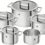 Zwilling J.A. Henckels Vitality Σετ Κατσαρόλες από Ανοξείδωτο Ατσάλι Ασημί 5τμχ