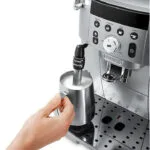 De'Longhi Magnifica S Smart Αυτόματη Μηχανή Espresso 1450W Πίεσης 15bar με Μύλο Άλεσης Ασημί