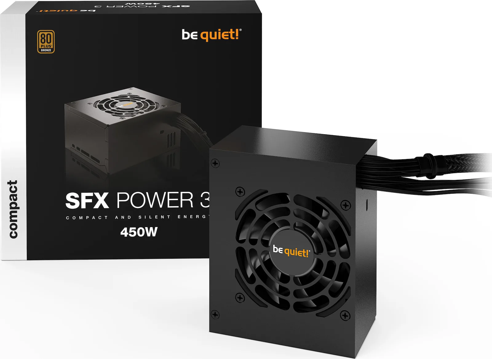 20210422114451_be_quiet_sfx_power_3_450w_full_wired_80_plus_bronze Be Quiet SFX Power 3 450W Μαύρο Τροφοδοτικό Υπολογιστή Full Wired 80 Plus Bronze - Image 1