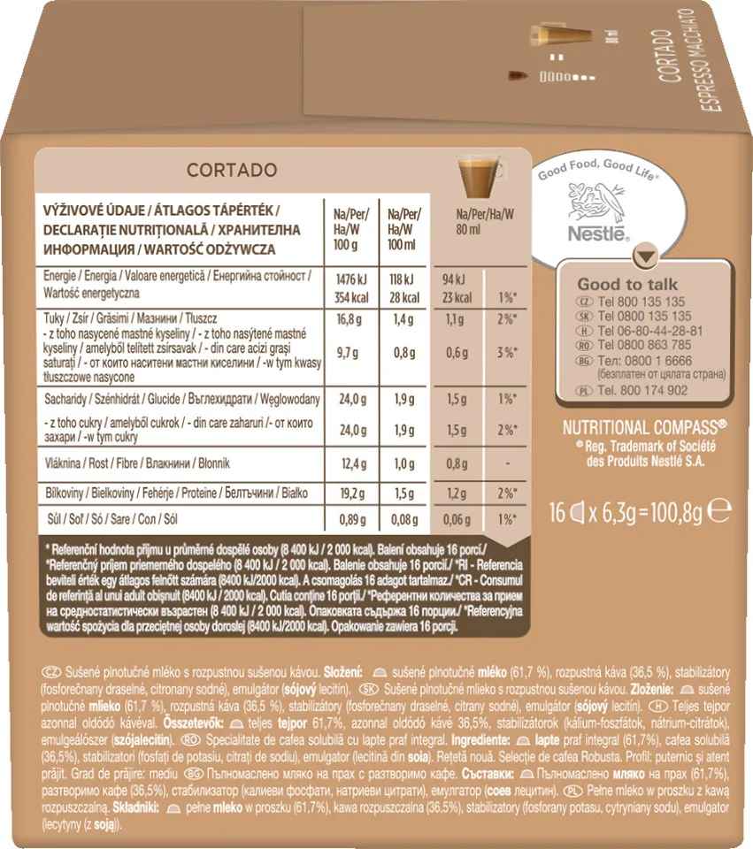 20210423094717_3a36d477 Nescafe Κάψουλες Machiatto Cortado Espresso Συμβατές με Μηχανή Dolce Gusto 16caps - Image 1