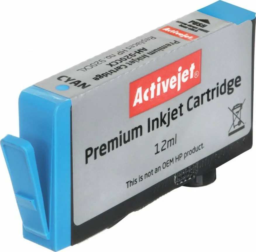 20210426132313_24a06e59 Active Jet Συμβατό Μελάνι Εκτυπωτή InkJet HP 920XL CD972AE 12ml Κυανό 1τμχ AH-920CCX - Image 1