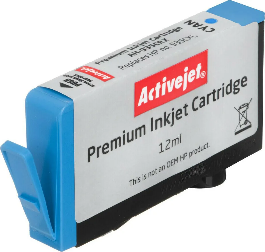 20210426132314_cc215e0b Active Jet Συμβατό Μελάνι Εκτυπωτή InkJet HP 935XL C2P24AE 12ml Κυανό 1τμχ AH-935CRX - Image 1