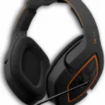 Gioteck TX50 Neckband / Over Ear Gaming Headset με σύνδεση 3.5mm Πορτοκαλί