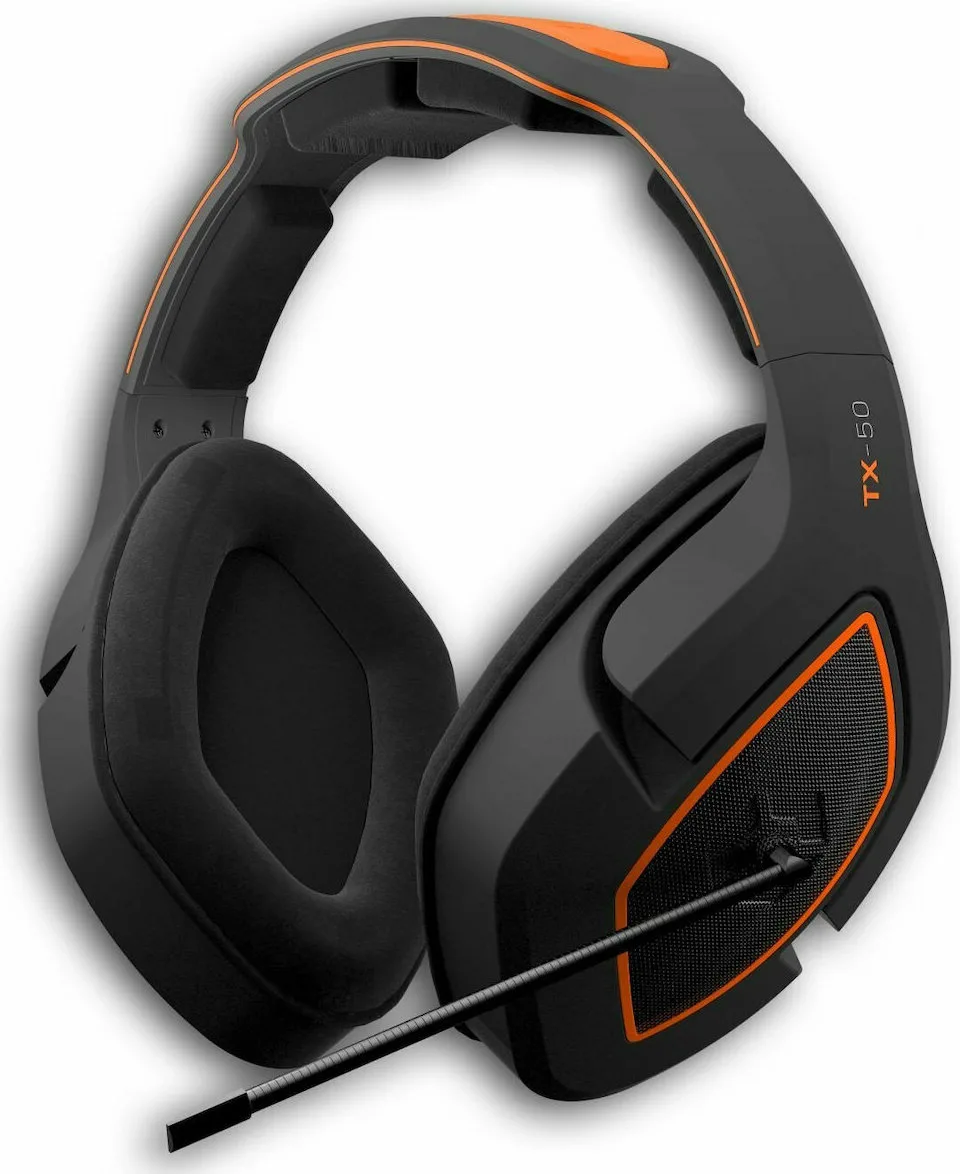 20210426161815_17814f1a Gioteck TX50 Neckband / Over Ear Gaming Headset με σύνδεση 3.5mm Πορτοκαλί - Image 1