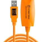 Tether Tools USB 2.0 Cable USB-A male - USB-A female Πορτοκαλί 5m (CU1917)