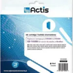 Actis Συμβατό Μελάνι Εκτυπωτή InkJet Brother LC1100BK 28ml Μαύρο 1τμχ KB-1100BK
