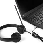 Lenovo Essential Stereo Analog Μαύρο