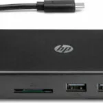 HP USB-C Docking Station με HDMI 4K PD Ethernet Μαύρο (1C1Y5AA)