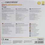 Esperanza Yoga Ψηφιακή Ζυγαριά 180kg Yoga