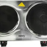 Camry CR6511 Επιτραπέζια Εστία Εμαγιέ Διπλή Inox
