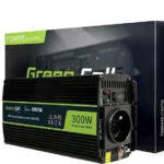 Green Cell INV14 Inverter Αυτοκινήτου Καθαρού Ημιτόνου 300W για Μετατροπή 24V DC σε 230V AC με 1xUSB INV14