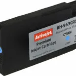 Active Jet Συμβατό Μελάνι Εκτυπωτή InkJet HP 953XL F6U16AE 1800 Σελίδων 25ml Κυανό 1τμχ AH-953CRX