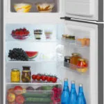 Amica Ψυγείο Δίπορτο 167lt Υ122xΠ54xΒ57εκ. Inox FD2015.4X