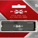 Silicon Power PCIe Gen 3x4 XD80 SSD 512GB M.2 NVMe PCI Express 3.0 SP512GBP34XD8005