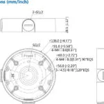 Dahua Βάση για Κάμερες Συστημάτων CCTV Λευκή Λευκό PFA139