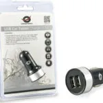 Conceptronic Φορτιστής Αυτοκινήτου 10W 2.1A με Θύρες: 1xUSB 1xType-C Μαύρος CUSBCAR2A