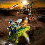Playmobil Dino Rise Αγκυλόσαυρος με Μαχητή εναντίον Ρομπότ για 5-10 ετών 70626