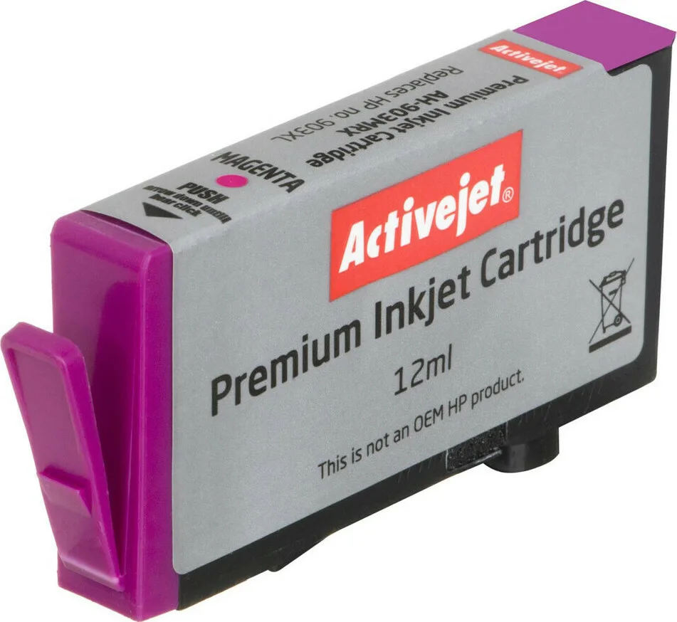 20210517132438_8b864894 Active Jet Συμβατό Μελάνι Εκτυπωτή InkJet HP 903XL T6M07AE 12ml Ματζέντα 1τμχ AH-903MRX - Image 1