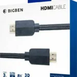 Nacon HDMI 2.1 Braided Cable HDMI male - HDMI male 3m Μαύρο (9781582408389)