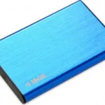 iBox HD-05 Θήκη για Σκληρό Δίσκο 2.5" SATA III με σύνδεση USB 3.1 σε Μπλε χρώμα IEUHDD5BL
