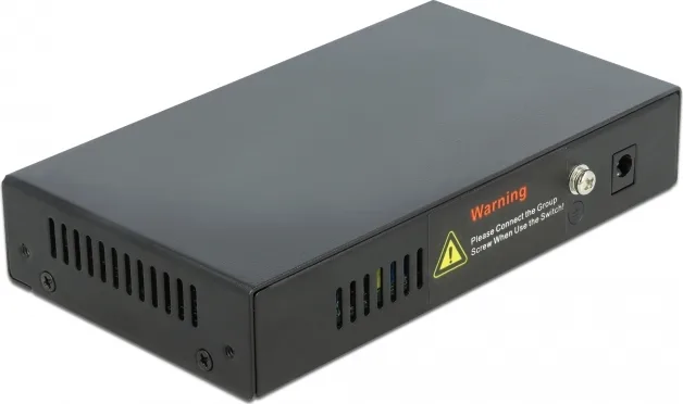 20210524103442_c7adb3d4 DeLock 87765 Unmanaged L2 PoE+ Switch με 4 Θύρες Gigabit (1Gbps) Ethernet και 1 SFP Θύρα - Image 1