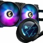 Gigabyte Aorus Waterforce X 280 Υδρόψυξη Επεξεργαστή Διπλού Ανεμιστήρα 140mm για Socket AM4/AM5/1200/115x με ARGB Φωτισμό