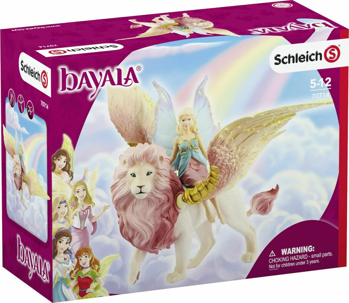 20210525154613_schleich_s_bayala_fairy_in_flight_on_winged_lion Schleich-S Fairy in Flight on Winged Lion Bayala για 3+ Ετών 18εκ. 70714 - Image 1