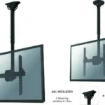 Newstar NM-C440BLACK Οροφής έως 60" και 50kg