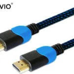 Savio HDMI 2.0 Braided Cable HDMI male - HDMI male 1.8m Μαύρο GCL-02