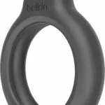 Belkin Secure Holder with Strap Θήκη Μπρελόκ Σιλικόνης για AirTag σε Μαύρο χρώμα