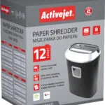 Active Jet Καταστροφέας Εγγράφων Strip Cut 12 Φύλλων με Κάδο 25lt ASH-1201D