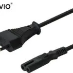 Savio Euro - IEC C7 Cable 3m Μαύρο CL-105