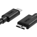 Unitek USB 3.2 Cable USB-C male - micro USB-B male Μαύρο 1m (Y-C475BK)