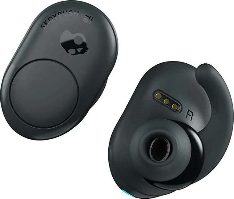 20210601145129_skullcandy_push_in_ear_bluetooth_handsfree_dark_grey Skullcandy Push In-ear Bluetooth Handsfree Ακουστικά με Αντοχή στον Ιδρώτα και Θήκη Φόρτισης Γκρι - Image 1
