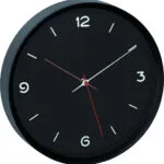 TFA Ρολόι Τοίχου Πλαστικό Black Ø30.9cm 60.3056.01