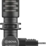 Boya BY-M100D Πυκνωτικό Μικρόφωνο Lightning Shock Mounted Δημοσιογραφικό