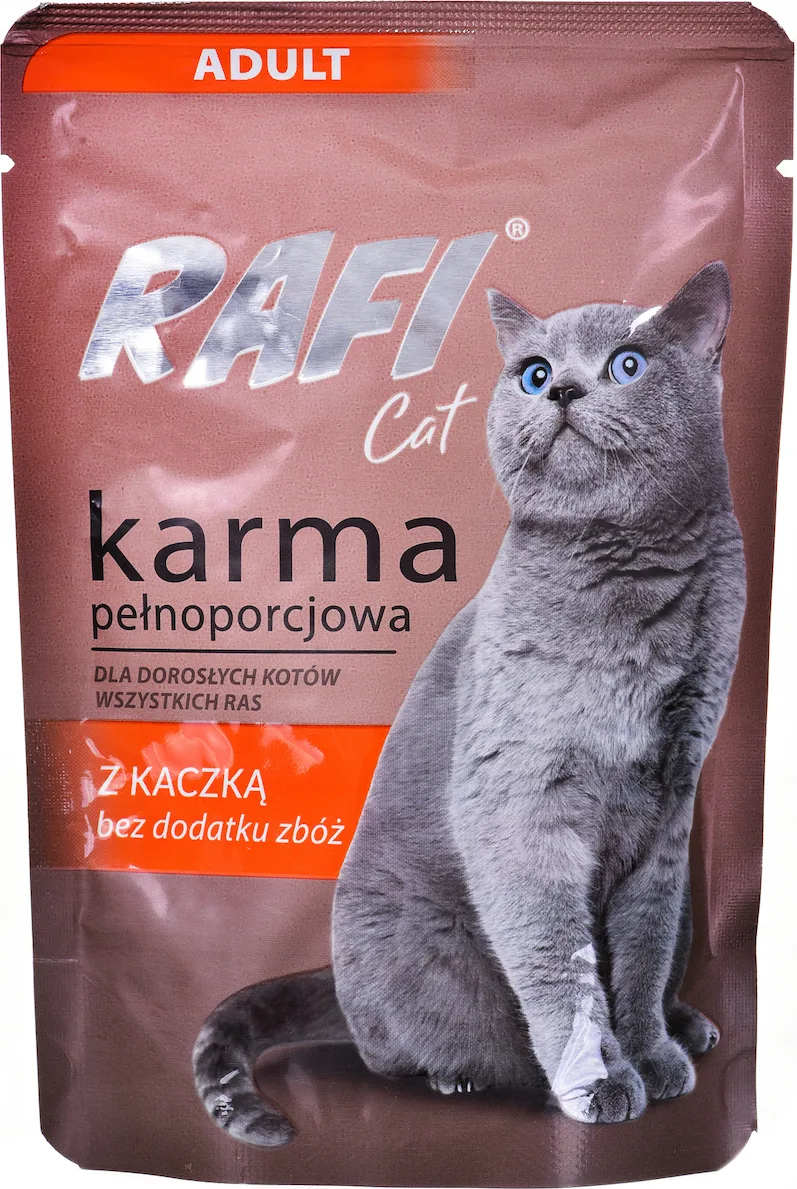 20210603111105_dolina_noteci_rafi_sterilized_papia_100gr Dolina Noteci Rafi Sterilized Υγρή Τροφή για Ενήλικες Γάτες σε Φακελάκι με Πάπια χωρίς Σιτηρά 100gr - Image 1