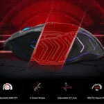 A4Tech Bloody J95s RGB Gaming Ποντίκι 8000 DPI Black