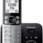 Panasonic KX-TG6861JTB Ασύρματο Τηλέφωνο Μαύρο