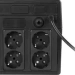 Rebel RB-4025 UPS Off-Line 1000VA 600W με 4 Schuko Πρίζες