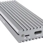 Icy Box IB-1817MA-C31 Θήκη για Σκληρό Δίσκο M.2 PCI Express NVME με σύνδεση Type-C σε Γκρι χρώμα IB-1817MA-C31