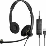 Epos SC60USB ML On Ear Multimedia Ακουστικά με μικροφωνο και σύνδεση USB-A
