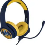 OTL Batman Ασύρματα On Ear Multimedia Ακουστικά με μικρόφωνο και σύνδεση Bluetooth / 3.5mm Jack σε Μπλε χρώμα